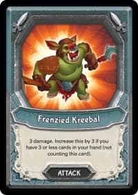 Frenzied Kreebal (Claimed) - Awakening - Lightseekers TCG card