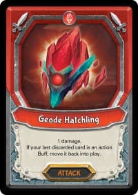 Geode Hatchling (Unclaimed) - Awakening - Lightseekers TCG card