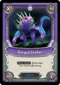 Gorged Stalker (Unclaimed) - Awakening - Lightseekers TCG card