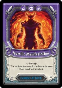 Horrific Manifestation (Claimed) - Awakening - Lightseekers TCG card