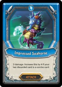 Impressed Seahorse (Claimed) - Awakening - Lightseekers TCG card