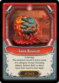 Lava Bouncer (Claimed) - Awakening - Lightseekers TCG card
