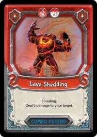 Lava Shedding (Unclaimed) - Awakening - Lightseekers TCG card