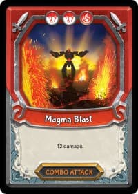 Magma Blast (Claimed) - Awakening - Lightseekers TCG card