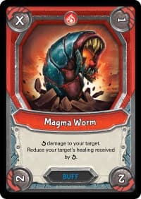 Magma Worm (Claimed) - Awakening - Lightseekers TCG card