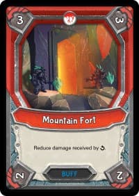 Mountain Fort (Claimed) - Awakening - Lightseekers TCG card