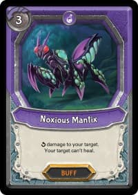 Noxious Mantix (Unclaimed) - Awakening - Lightseekers TCG card