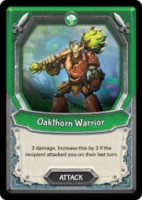 Oakthorn Warrior (Claimed) - Awakening - Lightseekers TCG card