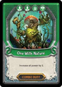 One With Nature (Unclaimed) - Awakening - Lightseekers TCG card