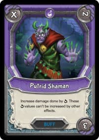 Putrid Shaman (Claimed) - Awakening - Lightseekers TCG card