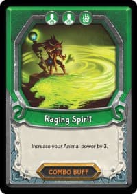 Raging Spirit (Claimed) - Awakening - Lightseekers TCG card