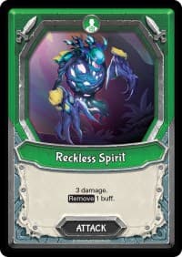 Reckless Spirit (Claimed) - Awakening - Lightseekers TCG card