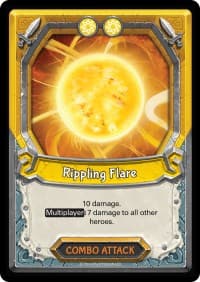 Rippling Flare (Unclaimed) - Awakening - Lightseekers TCG card