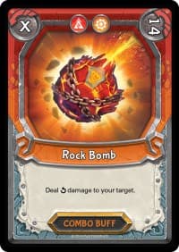 Rock Bomb (Claimed) - Awakening - Lightseekers TCG card