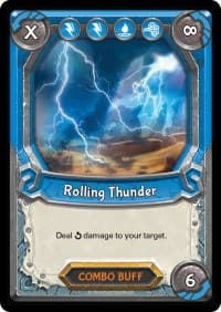 Rolling Thunder (Unclaimed) - Awakening - Lightseekers TCG card