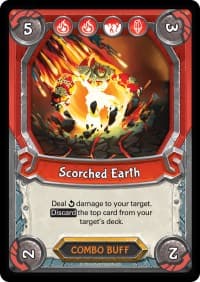 Scorched Earth (Claimed) - Awakening - Lightseekers TCG card