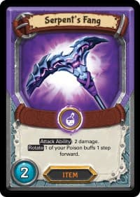 Serpent's Fang (Unclaimed) - Awakening - Lightseekers TCG card
