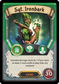 Sgt. Ironbark (Claimed) - Awakening - Lightseekers TCG card