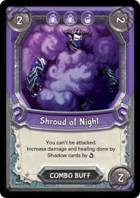 Shroud of Night (Claimed) - Awakening - Lightseekers TCG card