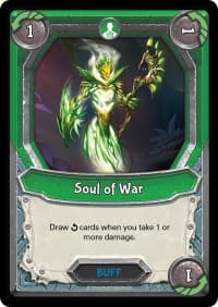 Soul of War (Unclaimed) - Awakening - Lightseekers TCG card
