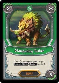 Stampeding Tusker (Unclaimed) - Awakening - Lightseekers TCG card