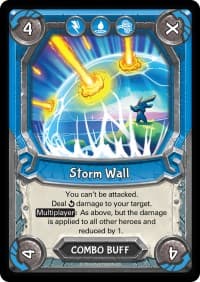 Storm Wall (Claimed) - Awakening - Lightseekers TCG card