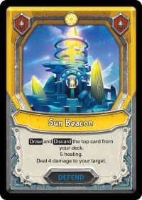 Sun Beacon (Unclaimed) - Awakening - Lightseekers TCG card