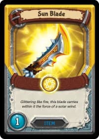 Sun Blade (Unclaimed) - Awakening - Lightseekers TCG card