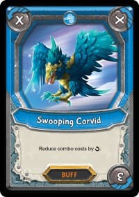 Swooping Corvid (Unclaimed) - Awakening - Lightseekers TCG card