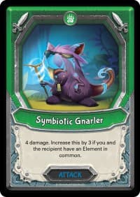 Symbiotic Gnarler (Unclaimed) - Awakening - Lightseekers TCG card