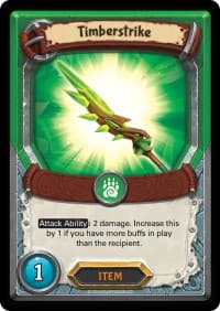 Timberstrike (Claimed) - Awakening - Lightseekers TCG card