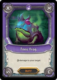 Toxic Frog (Claimed) - Awakening - Lightseekers TCG card