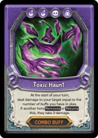Toxic Haunt (Claimed) - Awakening - Lightseekers TCG card