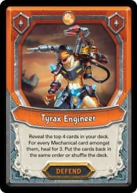 Tyrax Engineer (Unclaimed) - Awakening - Lightseekers TCG card