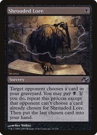 Shrouded Lore - Planar Chaos - Magic: The Gathering card