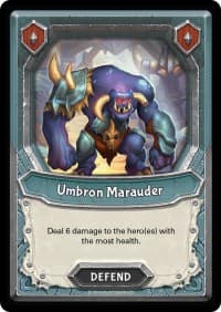 Umbron Marauder (Unclaimed) - Awakening - Lightseekers TCG card