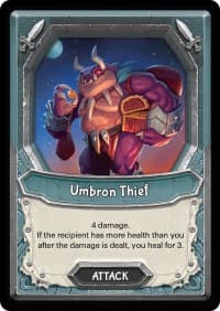 Umbron Thief (Claimed) - Awakening - Lightseekers TCG card