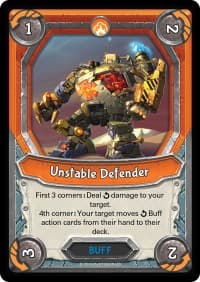 Unstable Defender (Claimed) - Awakening - Lightseekers TCG card