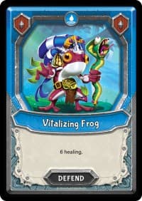 Vitalizing Frog (Unclaimed) - Awakening - Lightseekers TCG card