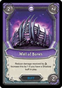 Wall of Bones (Unclaimed) - Awakening - Lightseekers TCG card