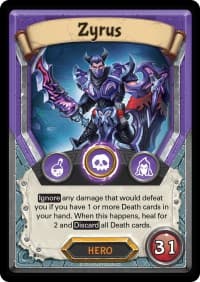 Zyrus (Claimed) - Awakening - Lightseekers TCG card
