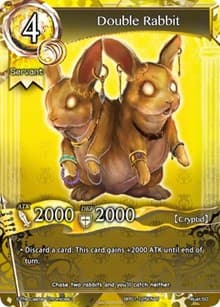 Double Rabbit - The Magic Battle Begins - The Caster Chronicles card