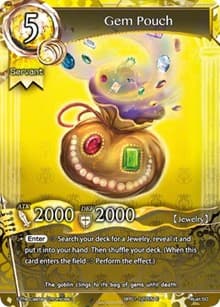 Gem Pouch - The Magic Battle Begins - The Caster Chronicles card