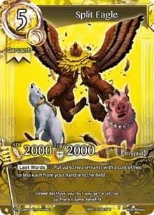 Split Eagle - The Magic Battle Begins - The Caster Chronicles card