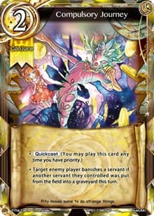 Compulsory Journey - The Magic Battle Begins - The Caster Chronicles card