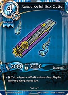 Resourceful Box Cutter - The Magic Battle Begins - The Caster Chronicles card