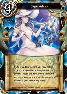 Sage Advice - The Magic Battle Begins - The Caster Chronicles card