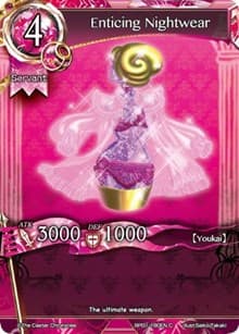 Enticing Nightwear - The Magic Battle Begins - The Caster Chronicles card