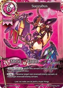 Succubus - The Magic Battle Begins - The Caster Chronicles card