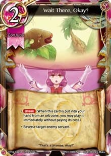 Wait There, Okay? - The Magic Battle Begins - The Caster Chronicles card